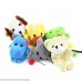GTNINE Cute Animal Toy Cartoon Style Finger Puppets Story for Kids Children Shows Playtime Schools 10 Animals Set B075B5NWY2